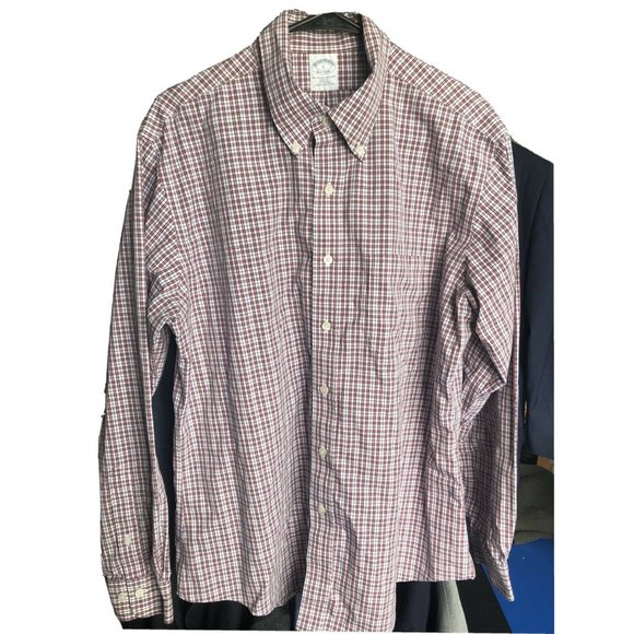 Brooks Brothers 1818 Men Sport Shirt, Large Slim - Picture 1 of 6